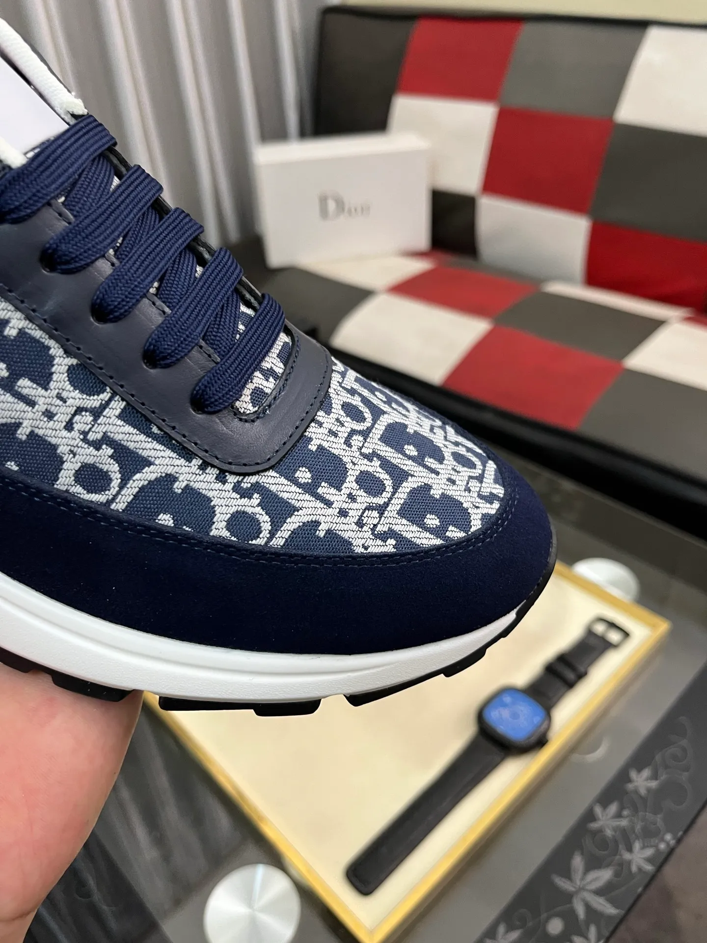 Men's shoes 💰440⌚️⌚️[Dior] 2025 Dior original lace-up low-top men's shoes, classic casual shoes 🔥This model is the official flagship model, quality, made by famous original factory designers, using high-quality cowhide with original materials ➕Comfortable and breathable mesh lining➕Pigskin insoles, perfect last shape, generous and fashionable design, attracting the pursuit of many consumers, what they want is the highest quality in the market. Code number: 38--443️⃣Colors available